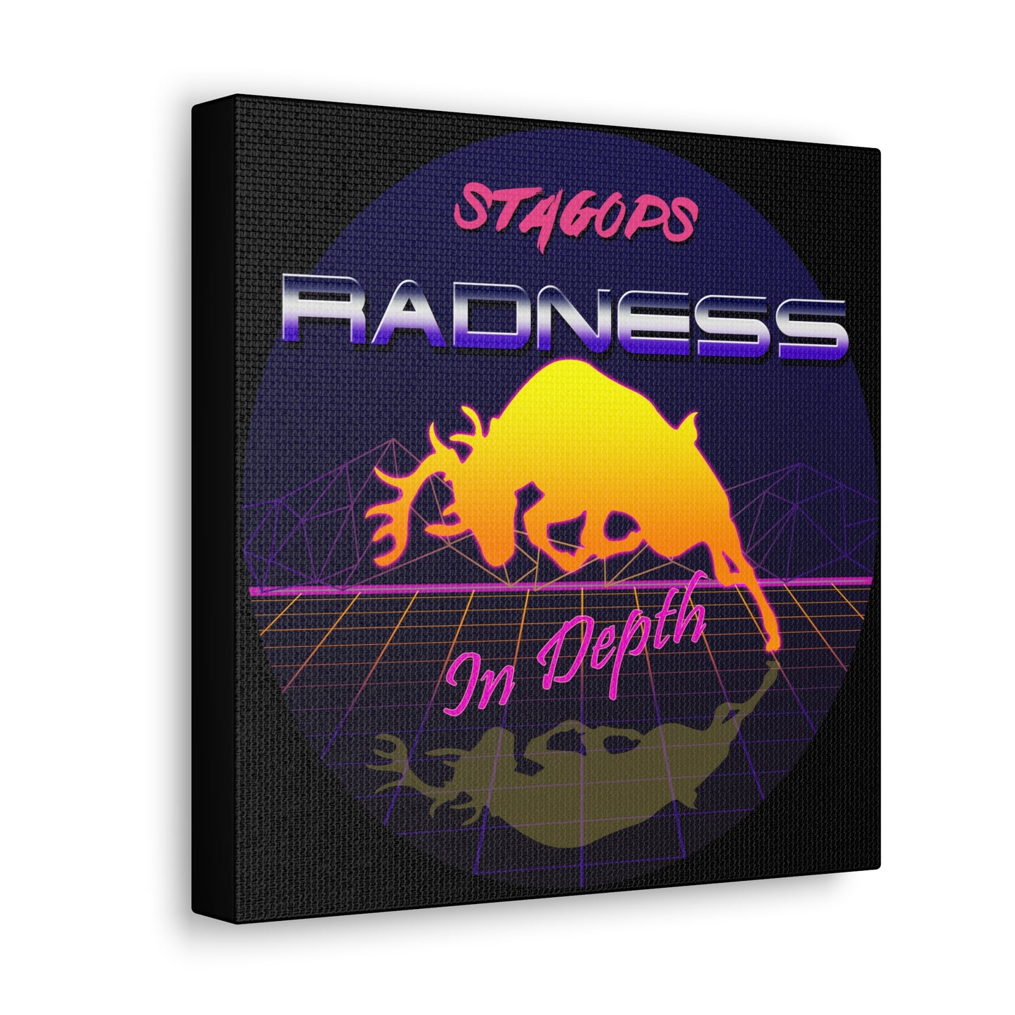 Radness in Depth Canvas Gallery Wrap