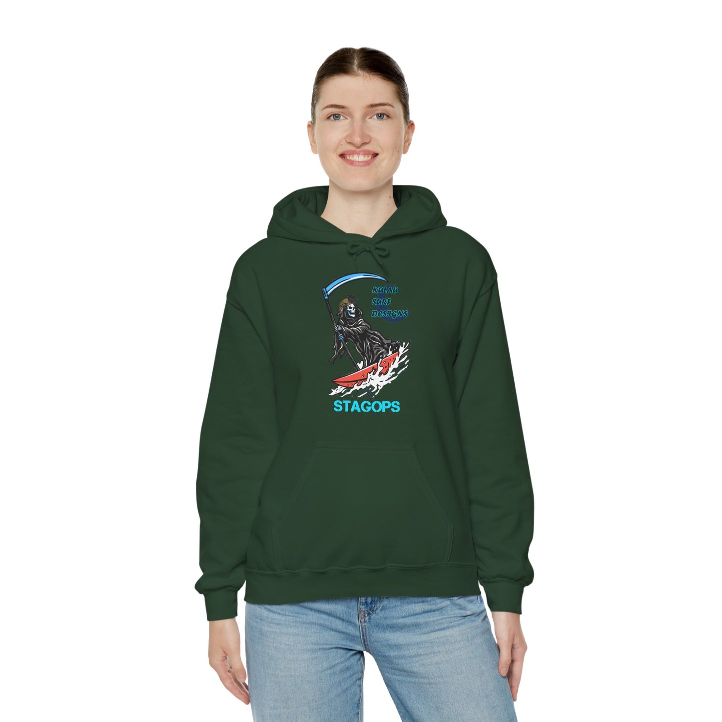 KULAU SURF RAIDERS HOODIE (double sided print) (EXCLUSIVE*)