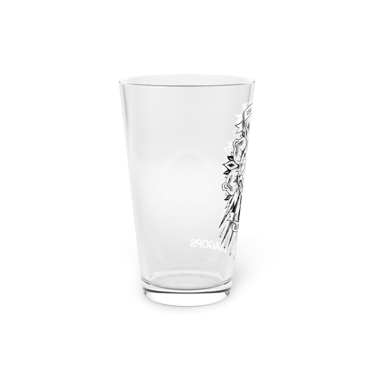 EXCLUSIVE ISA- ORACLE Pint Glass, 16oz