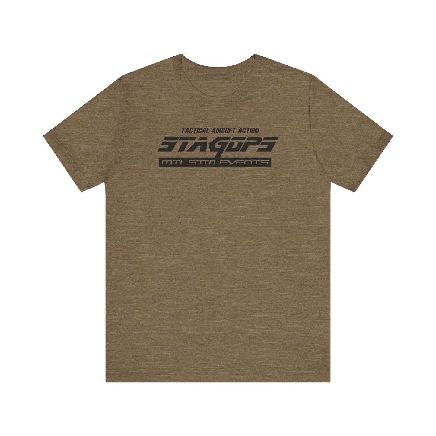 STAGOPS "MGS" vibe Tee- Black edition