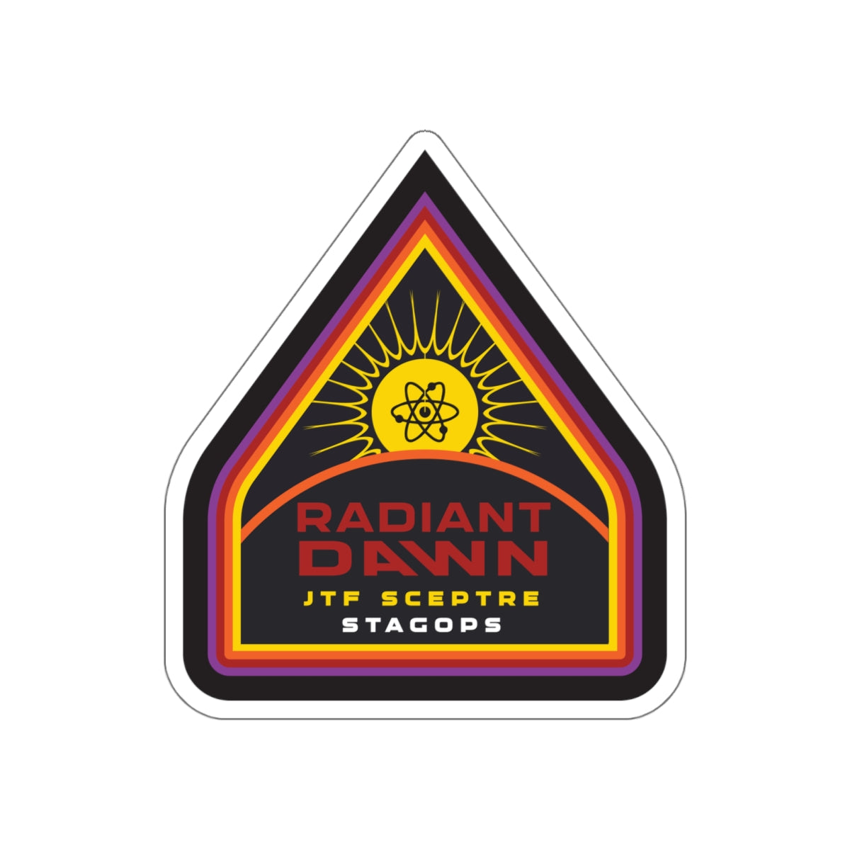 EXCLUSIVE RADIANT DAWN Die-Cut Sticker