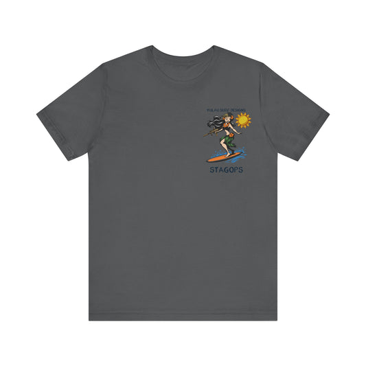 KULAU SURF DESIGNS double print (Front & Back) Tee EXCLUSIVE