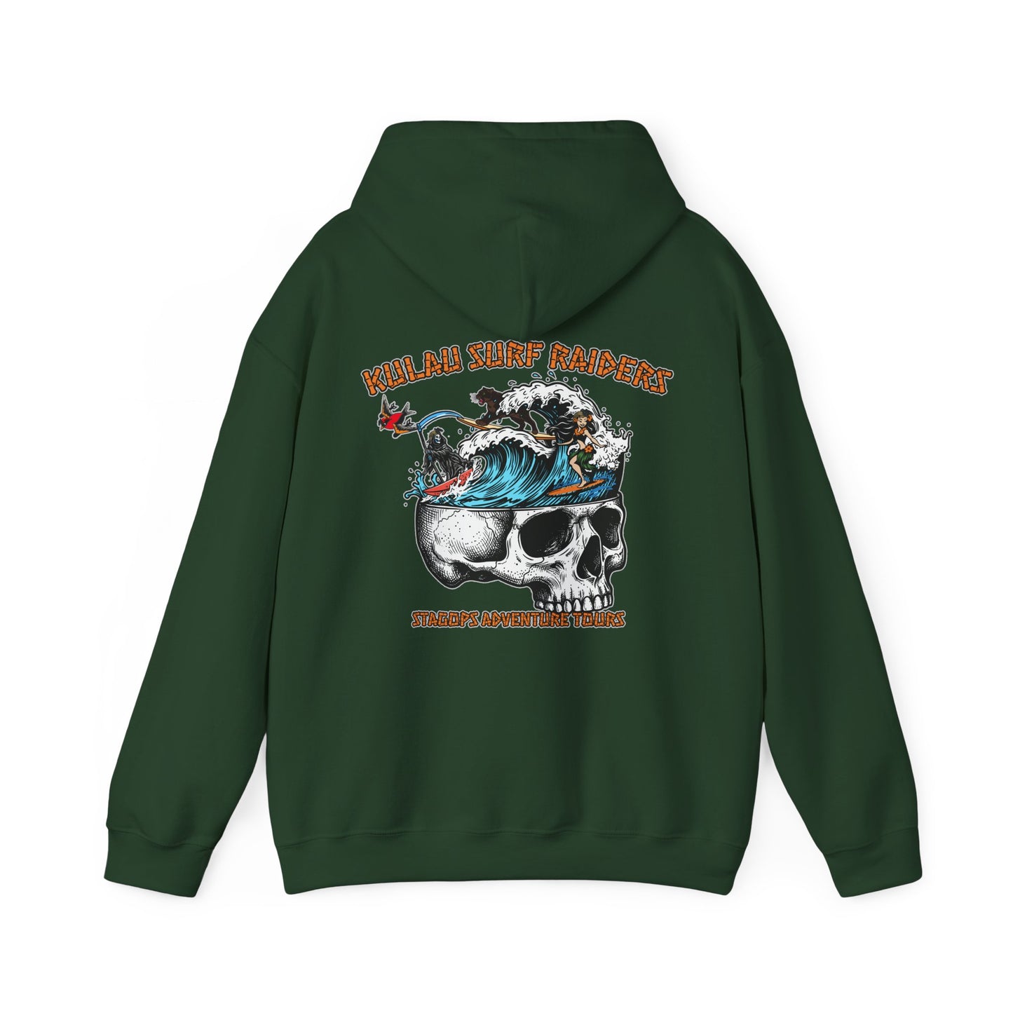 KULAU SURF RAIDERS HOODIE (double sided print) (EXCLUSIVE*)