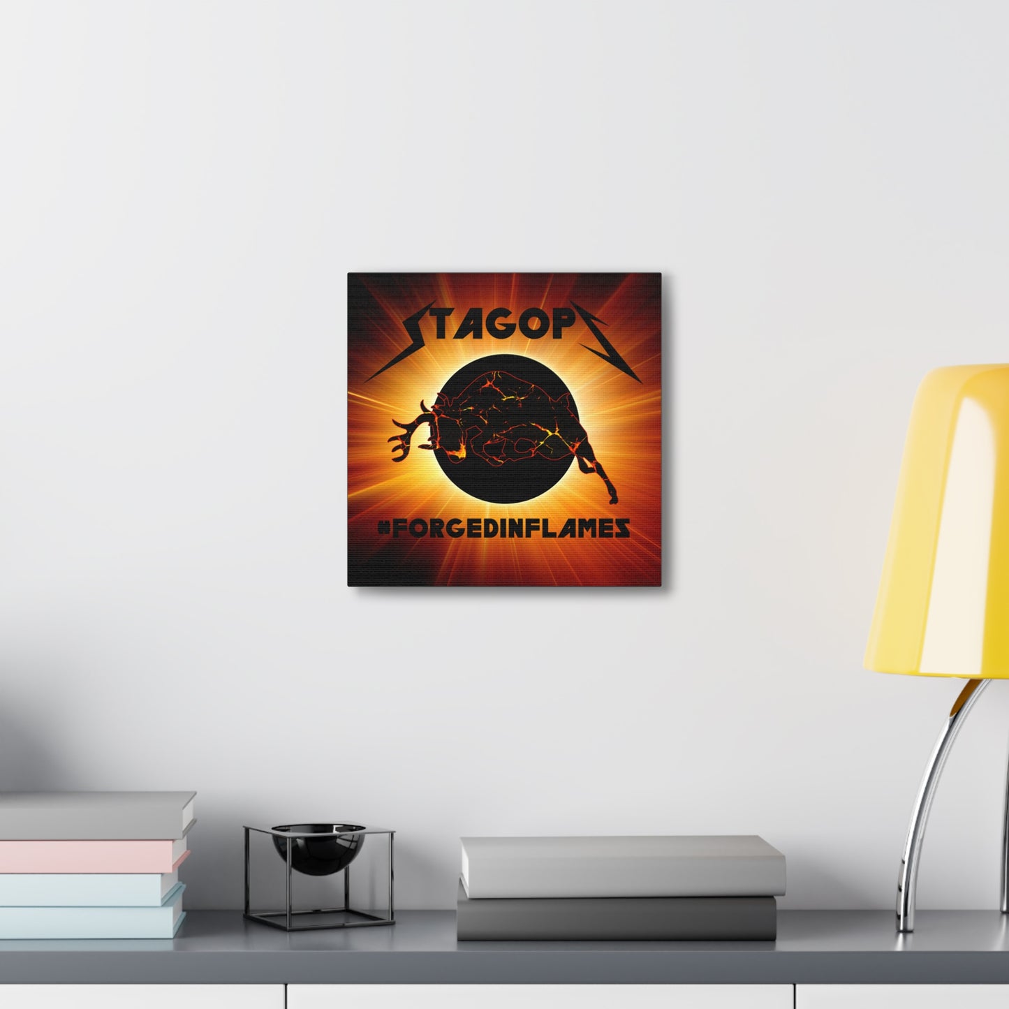 Forged in Flames Canvas Gallery Wrap