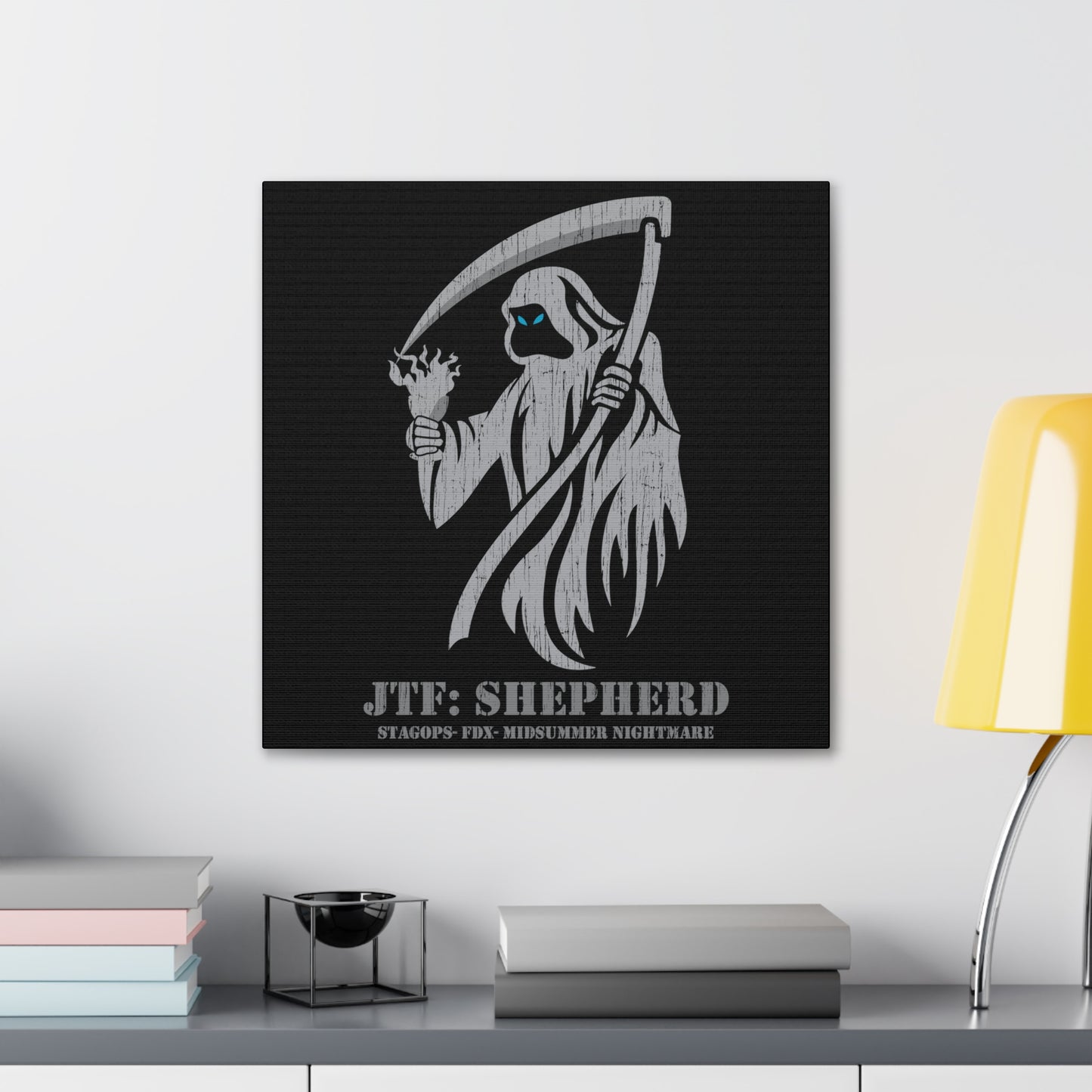 JTF SHEPHERD- "GHOST" Canvas Gallery Wrap