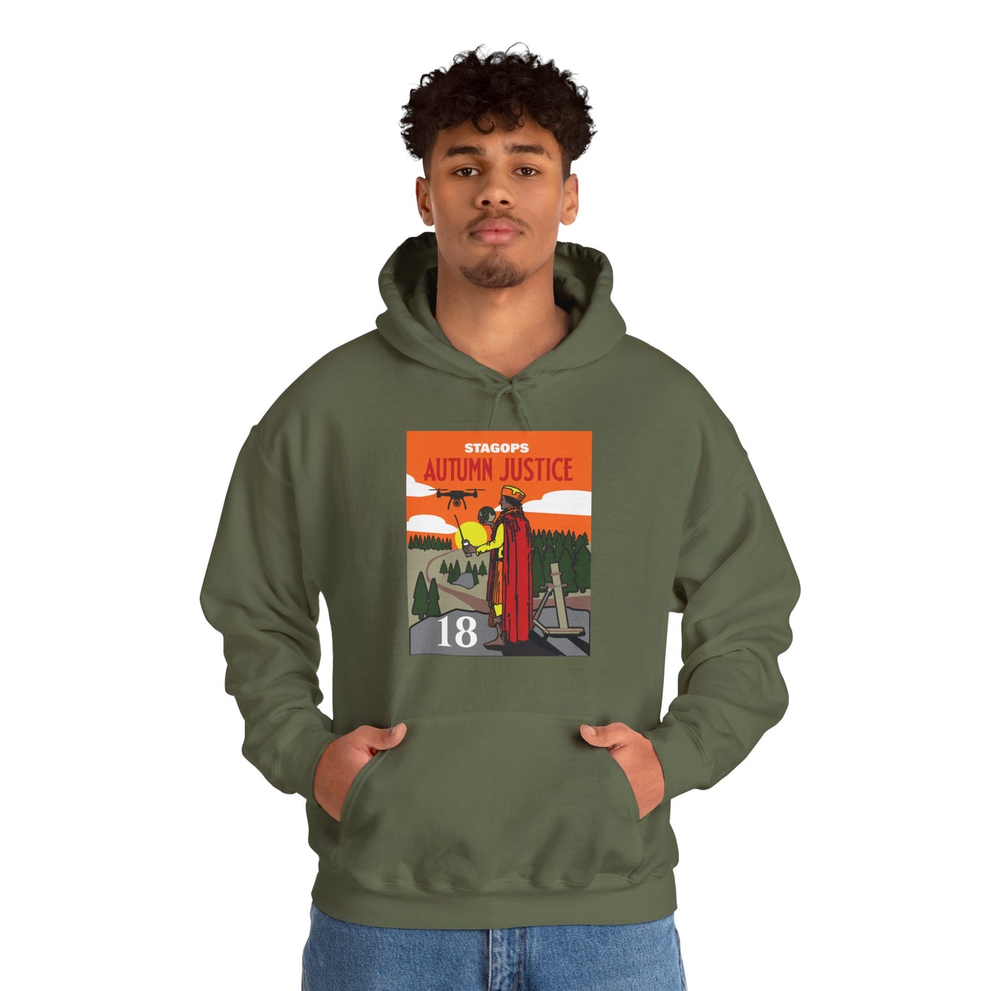 Autumn Justice 18 Hoodie