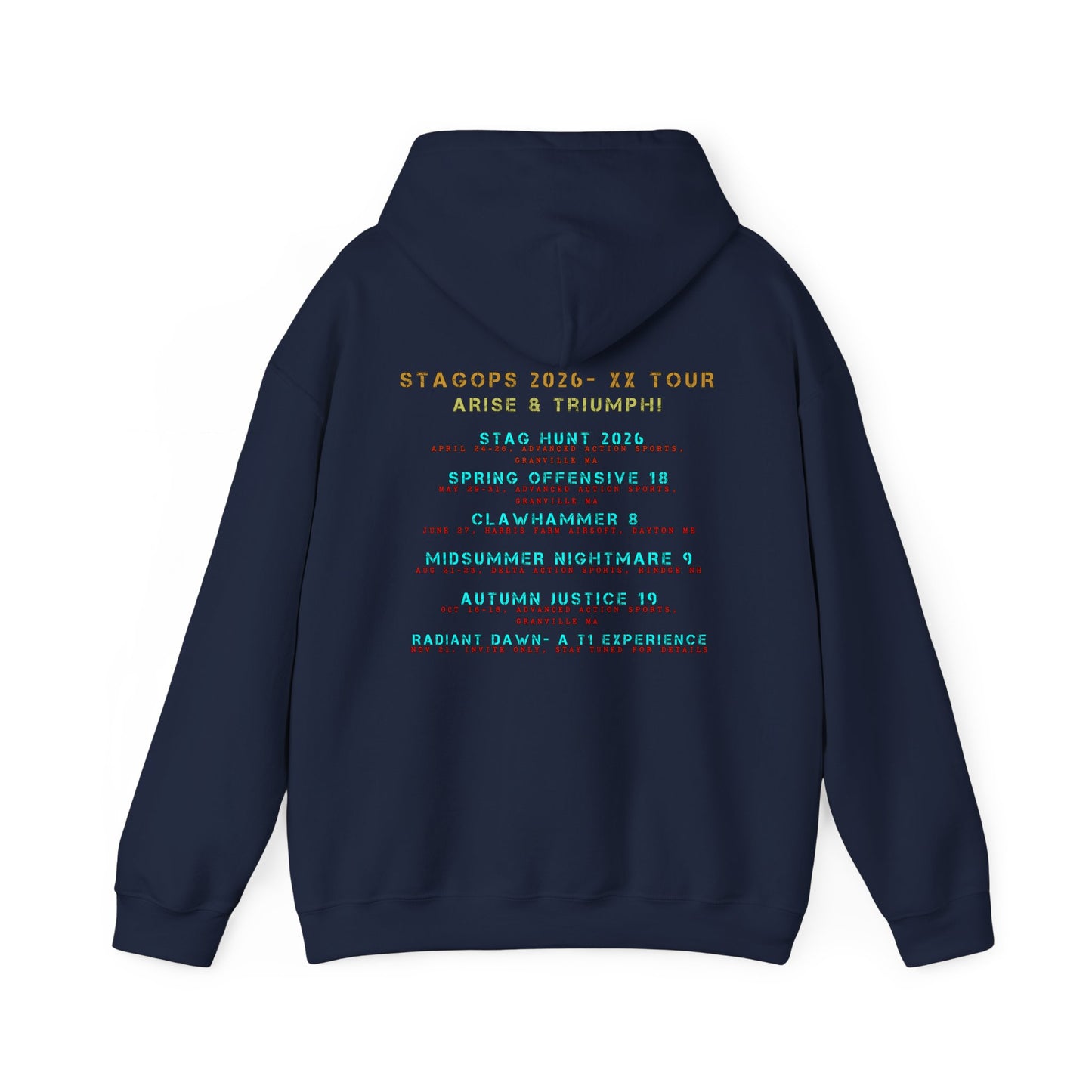 2026 XX Tour hoodie (Printed Front & Back)