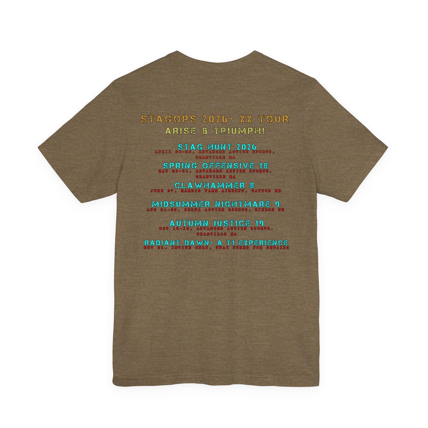2026 XX Tour Tee (Double print)