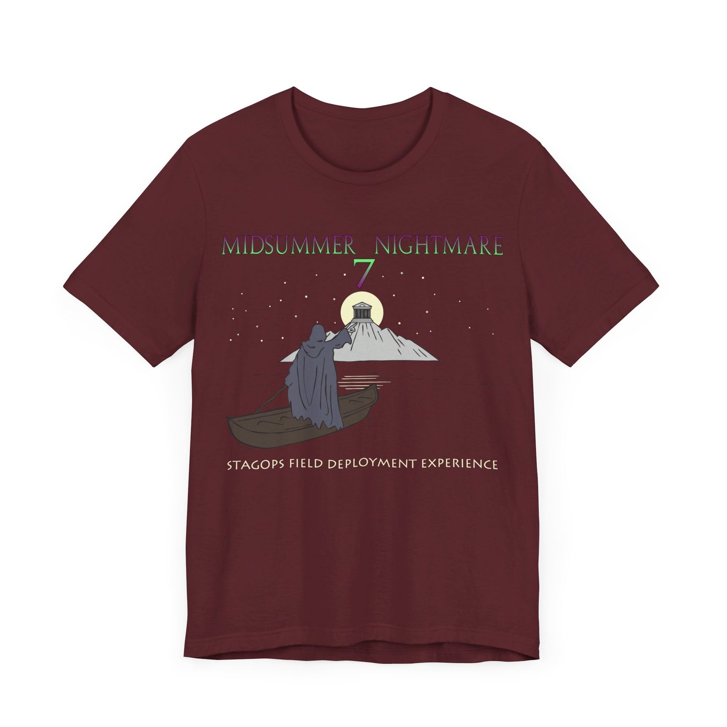 Midsummer Nightmare 7 tee (Aurora Gradient)