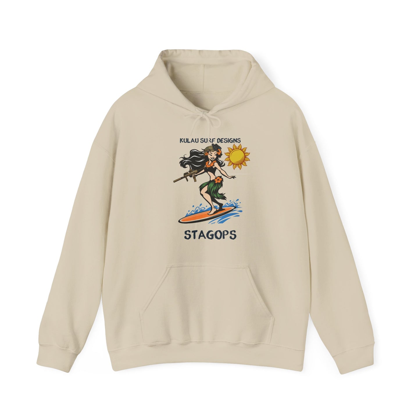 KULAU SURF RAIDERS HOODIE (double sided print) (EXCLUSIVE*)