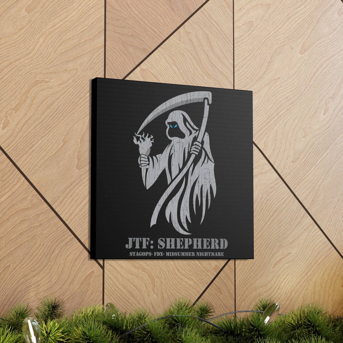 JTF SHEPHERD- "GHOST" Canvas Gallery Wrap