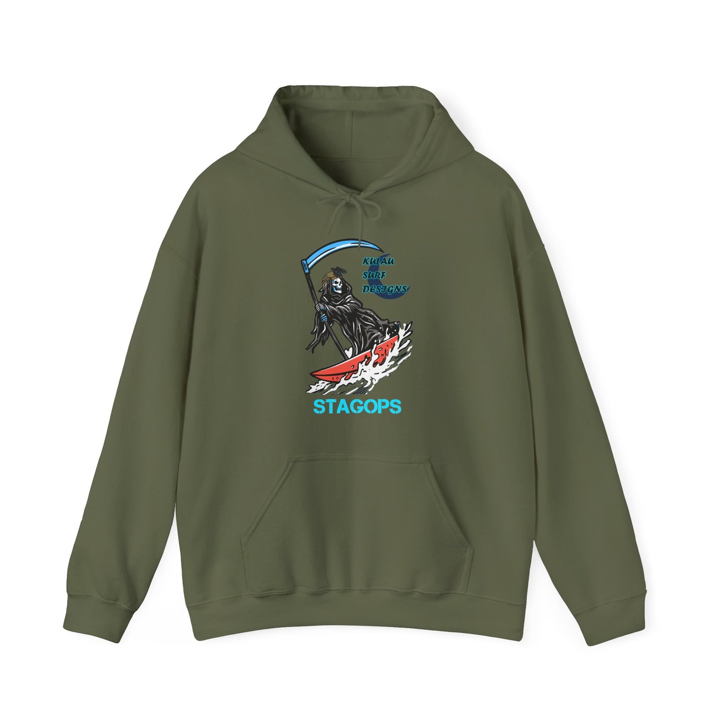 KULAU SURF RAIDERS HOODIE (double sided print) (EXCLUSIVE*)