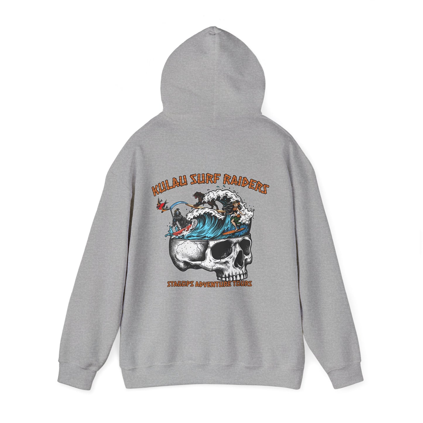KULAU SURF RAIDERS HOODIE (double sided print) (EXCLUSIVE*)