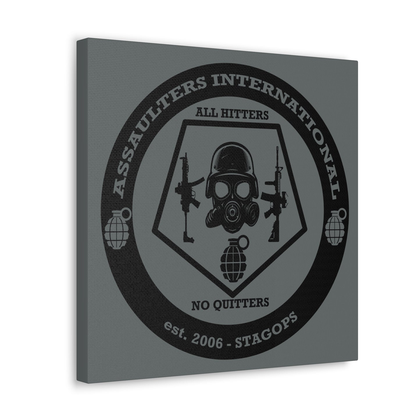 International Assault Workers Union Canvas Gallery Wrap