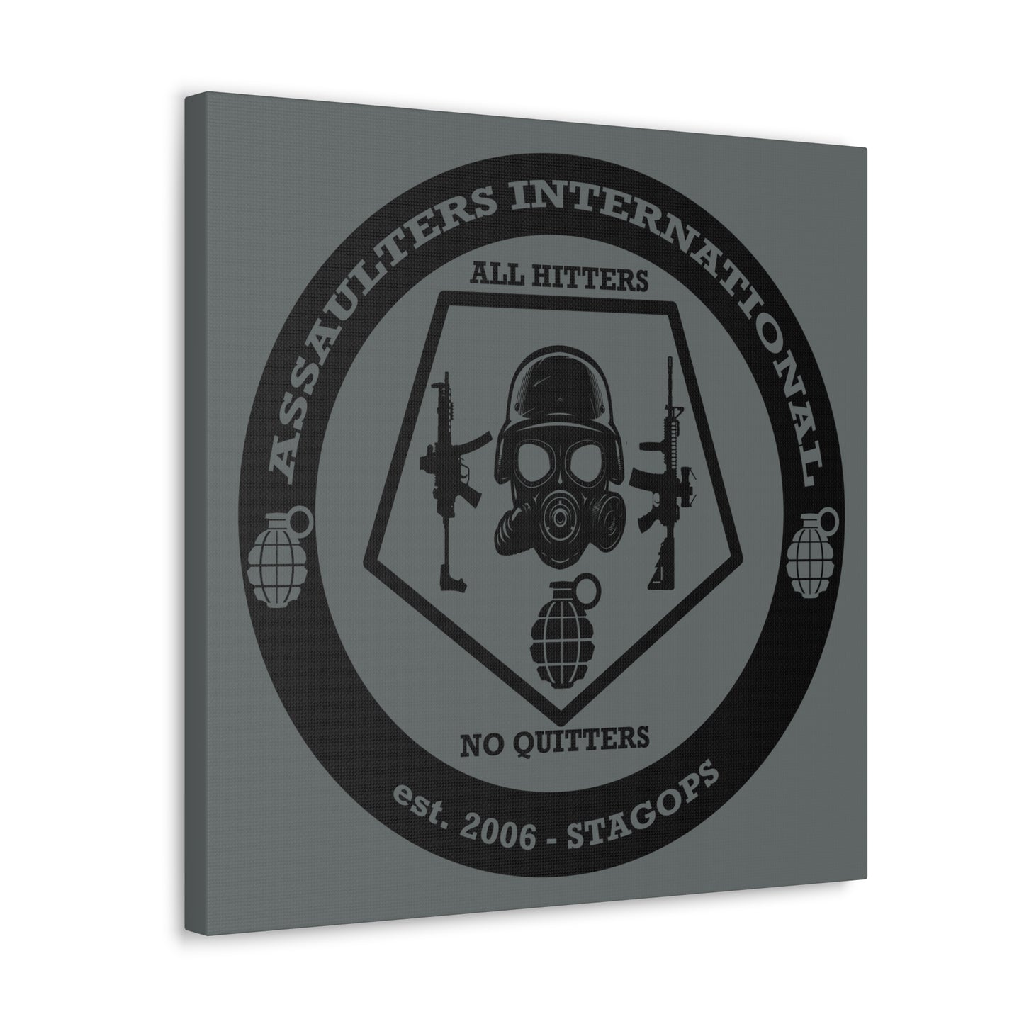 International Assault Workers Union Canvas Gallery Wrap