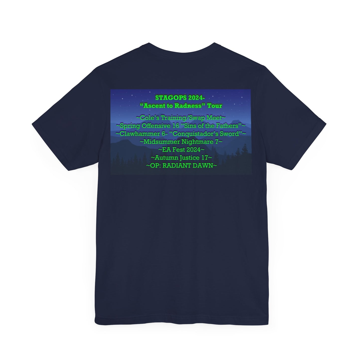 2024 Ascent to Radness Tour Tee