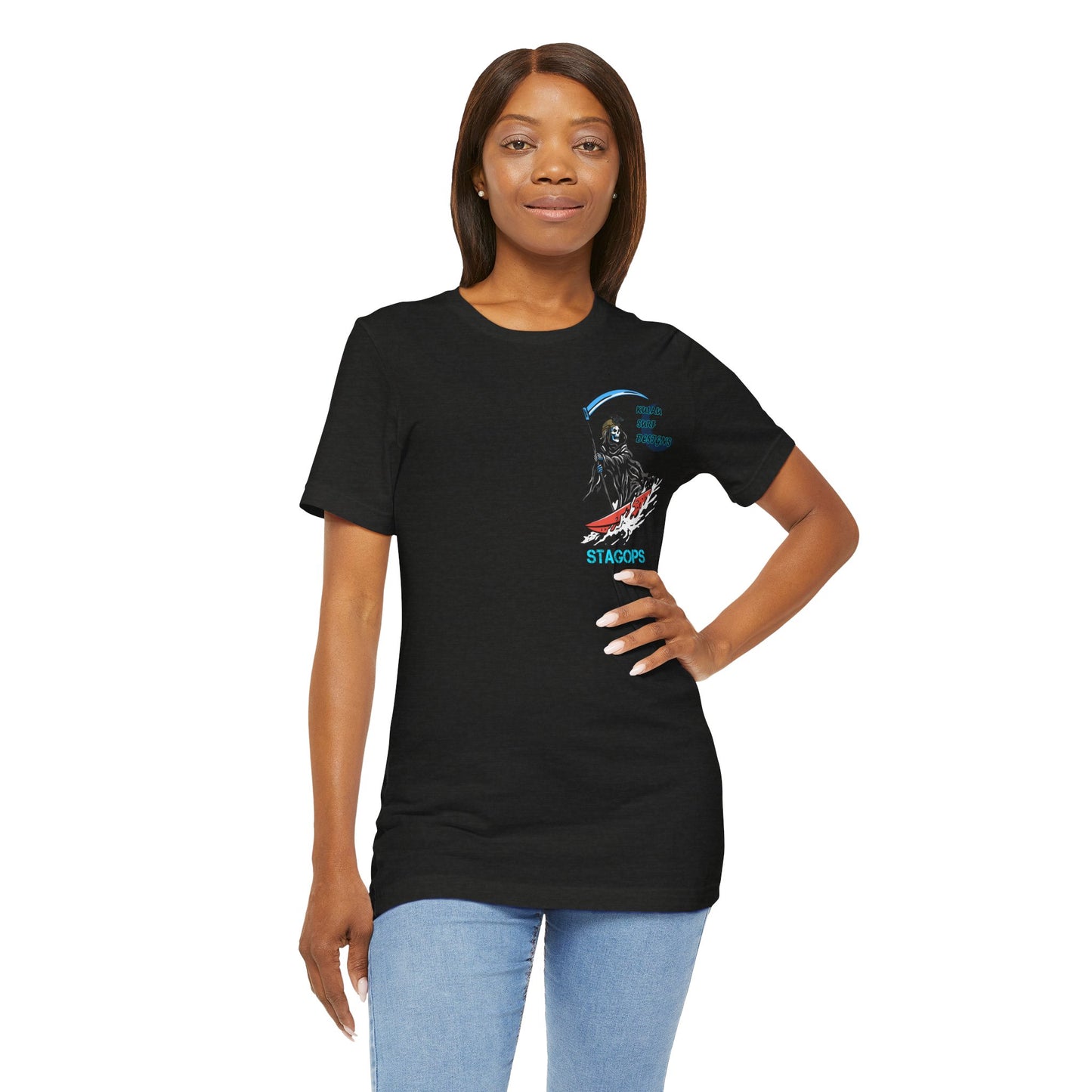 KULAU SURF DESIGNS double print (Front & Back) Tee EXCLUSIVE