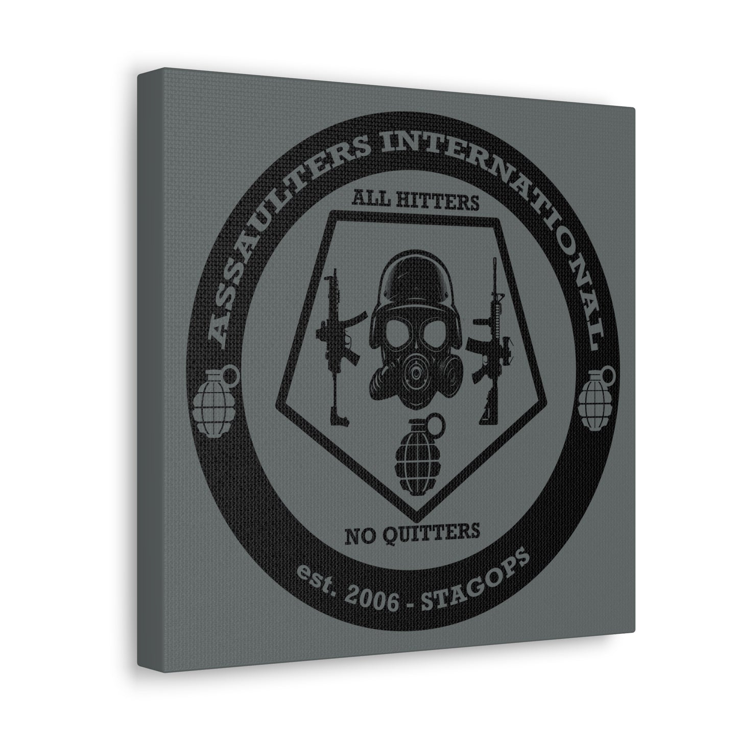 International Assault Workers Union Canvas Gallery Wrap