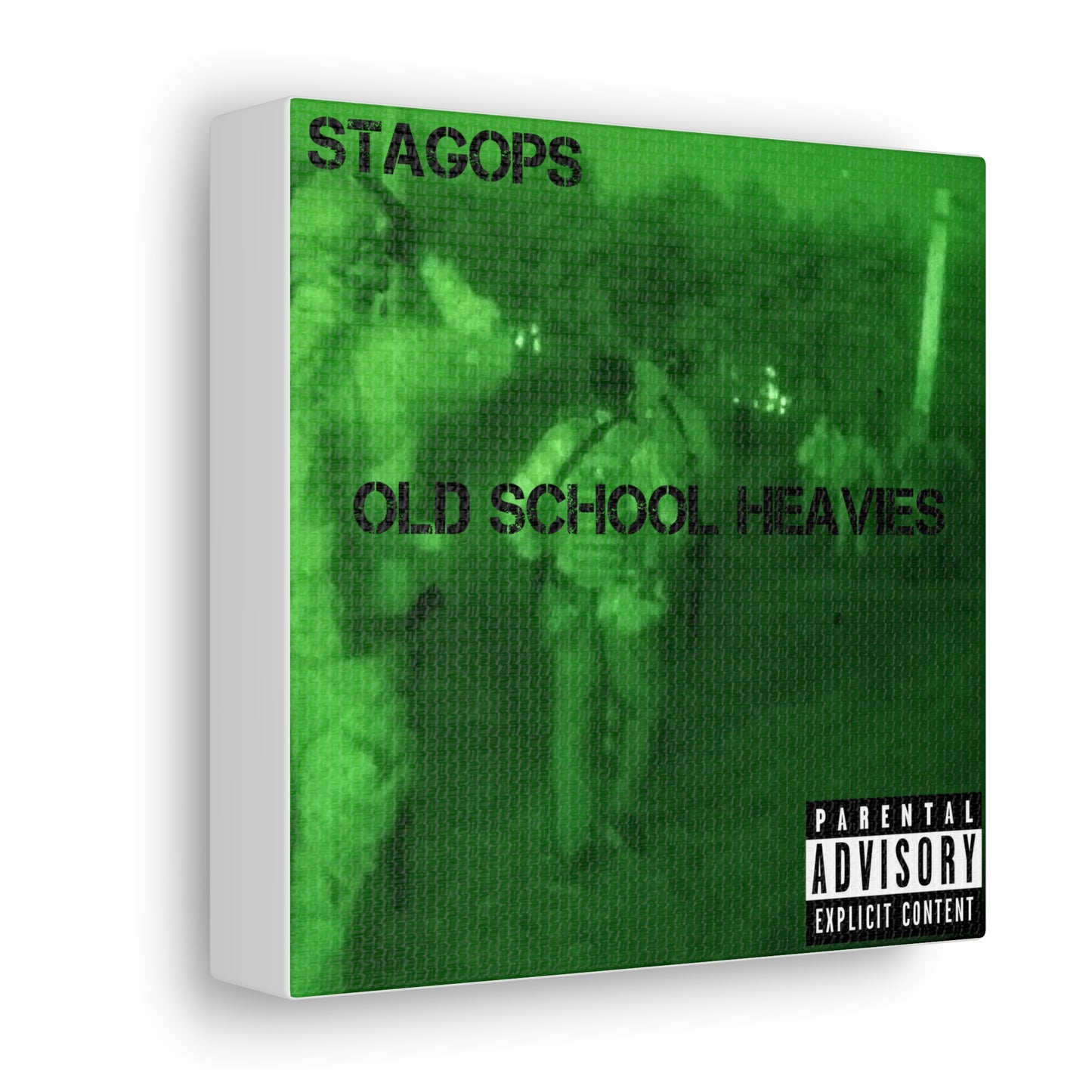 Album cover- OLD SCHOOL HEAVIES Canvas Gallery Wrap