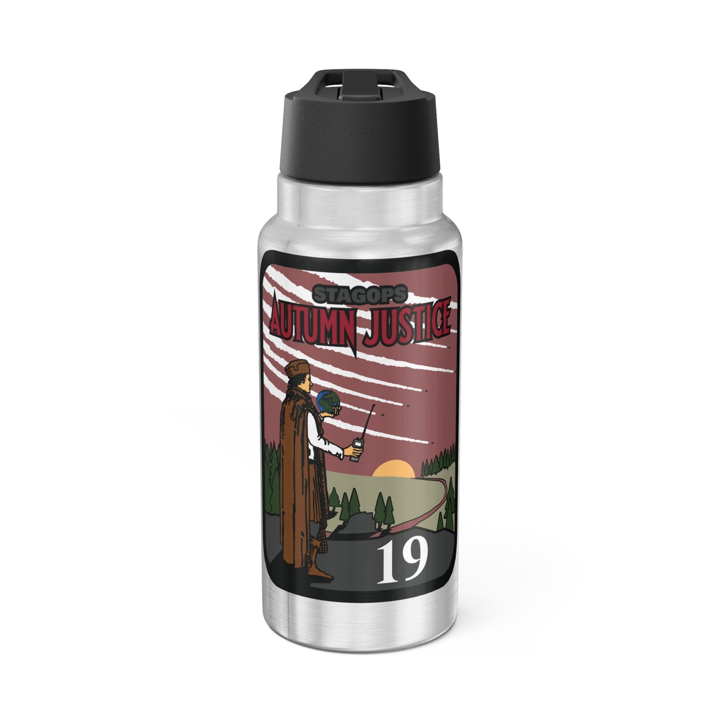 Autumn Justice 19 Gator Tumbler, 32oz