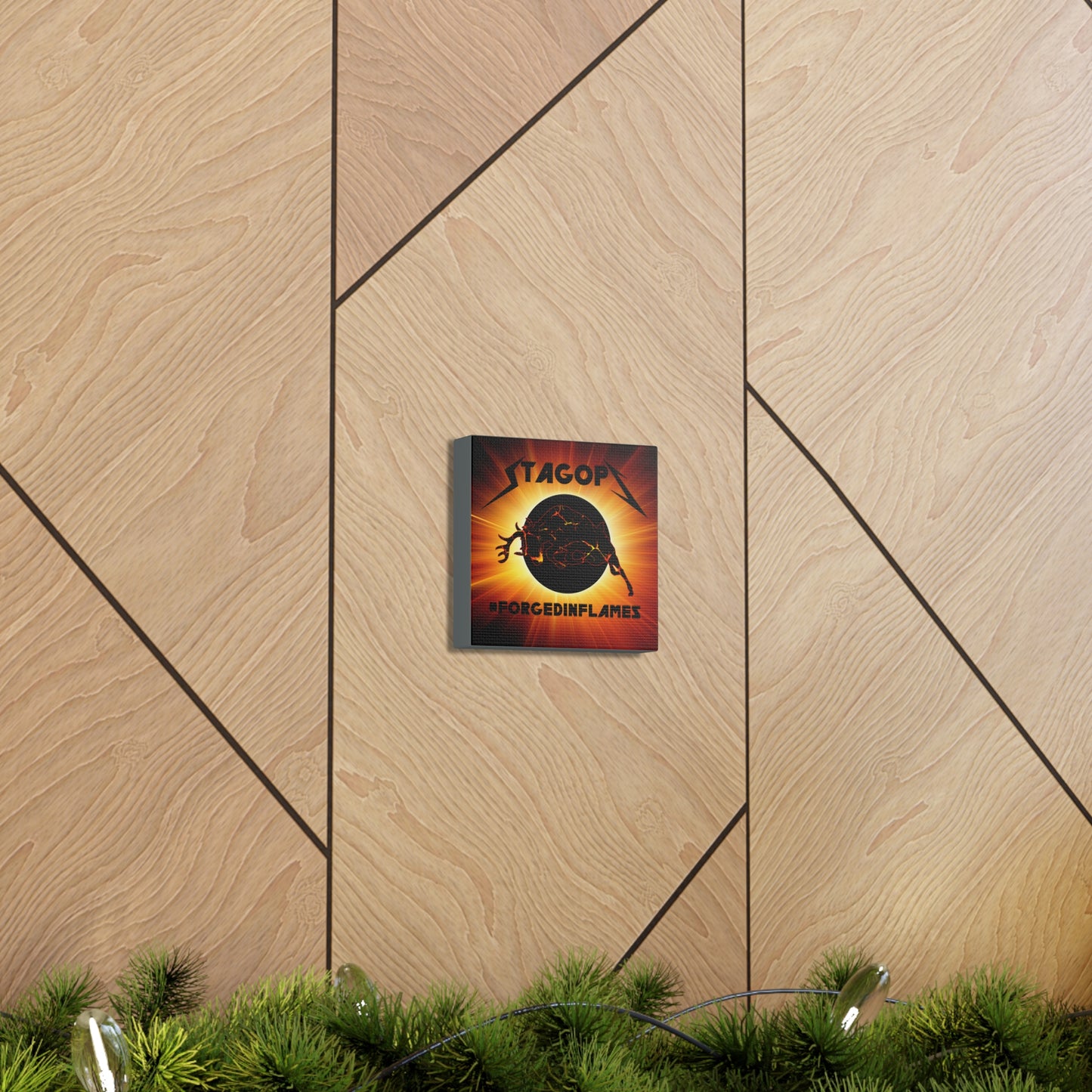 Forged in Flames Canvas Gallery Wrap