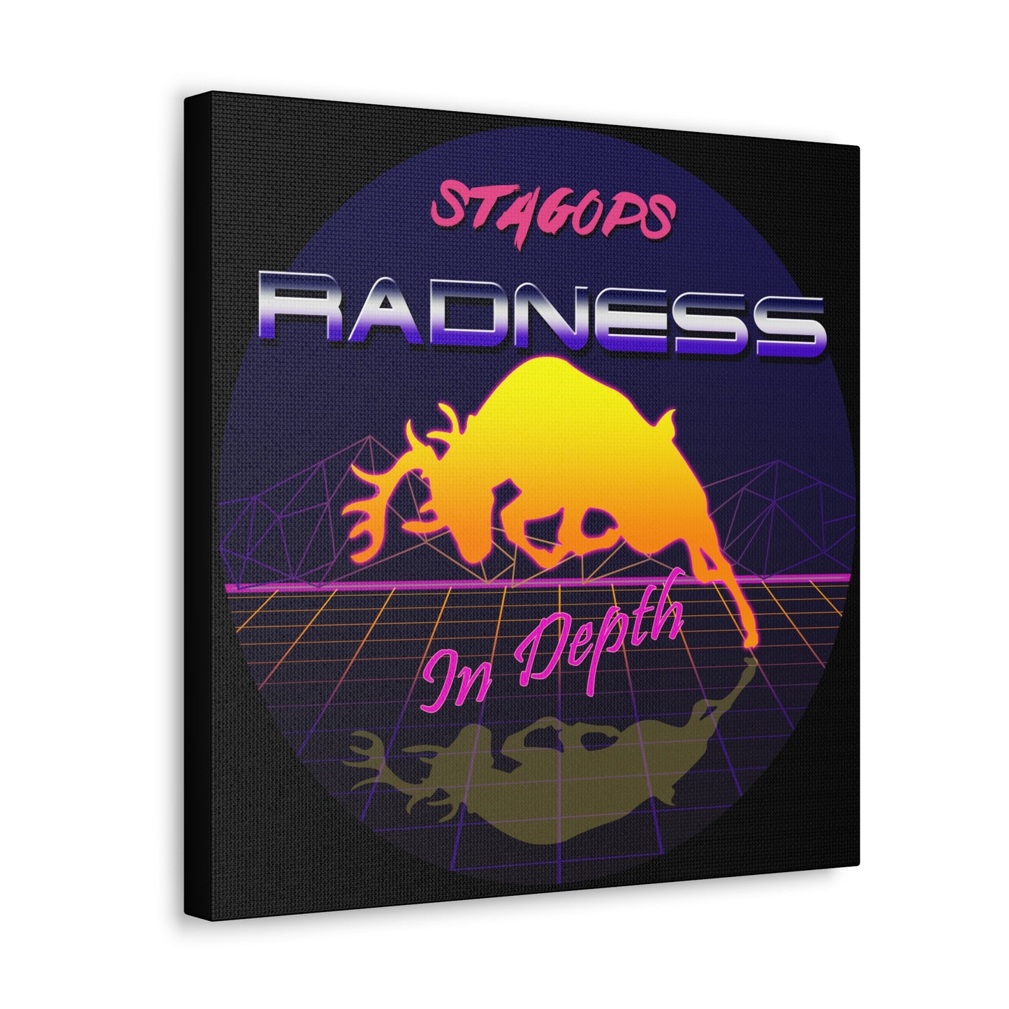 Radness in Depth Canvas Gallery Wrap