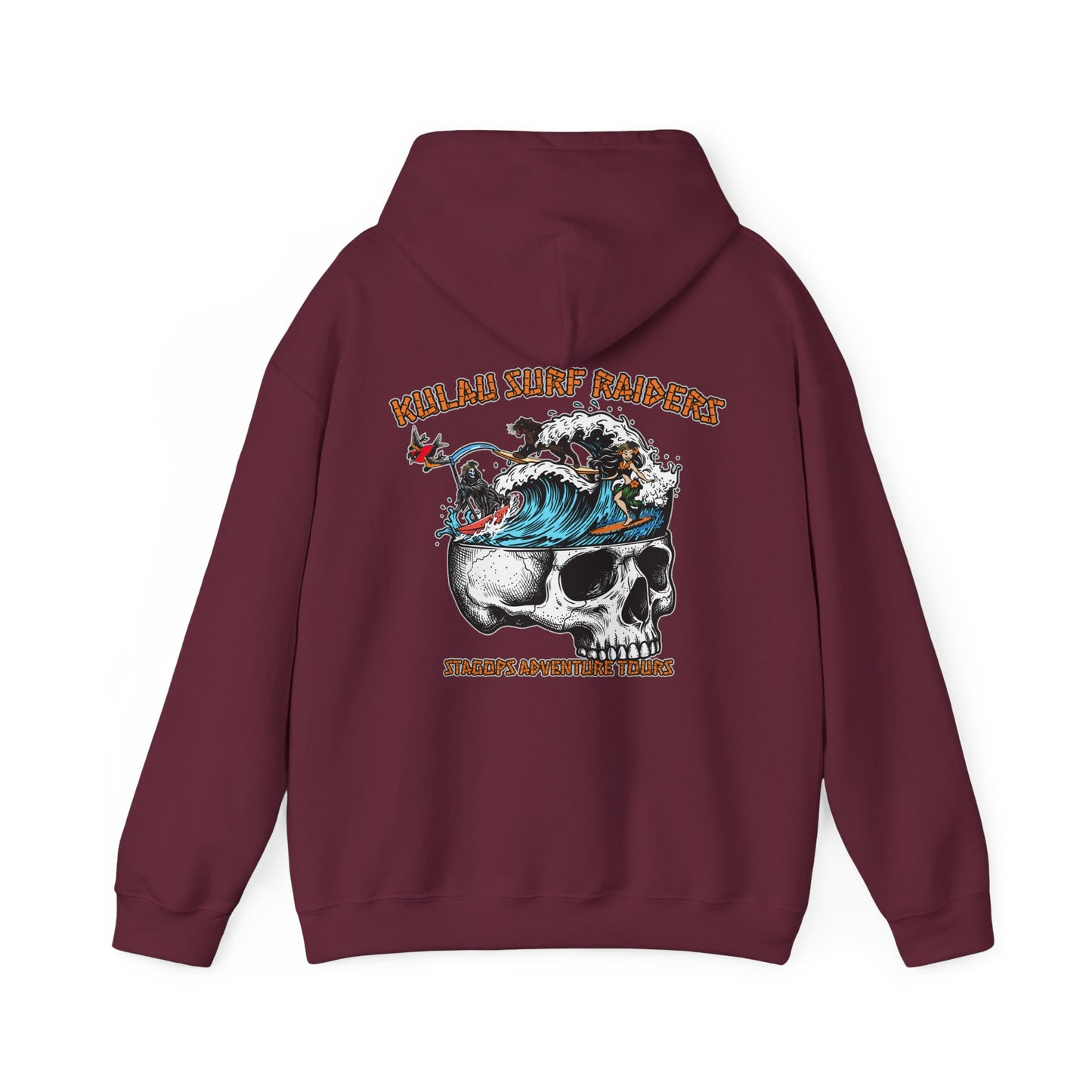 KULAU SURF RAIDERS HOODIE (double sided print) (EXCLUSIVE*)