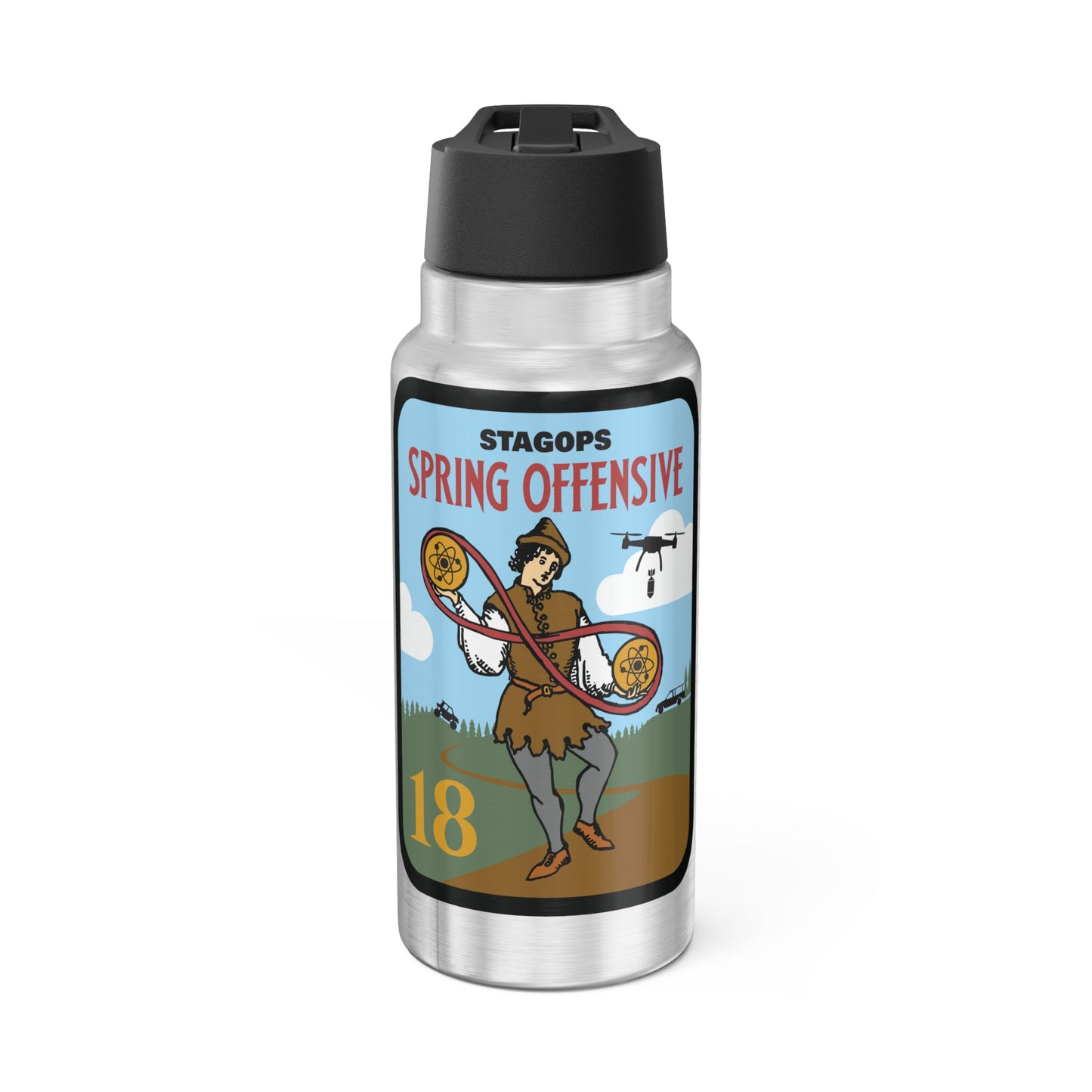 Spring Offensive 18 Gator Tumbler, 32oz