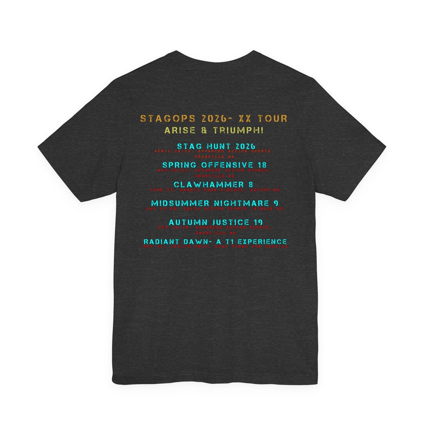 2026 XX Tour Tee (Double print)