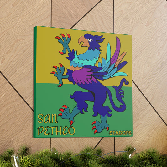 San Petheo "Quetzlgriff" Canvas Gallery Wrap