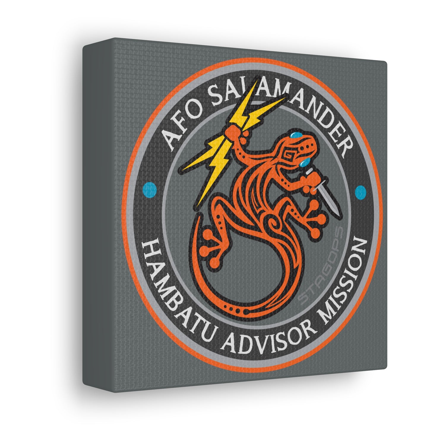 AFO "Salamander" Canvas Gallery Wrap