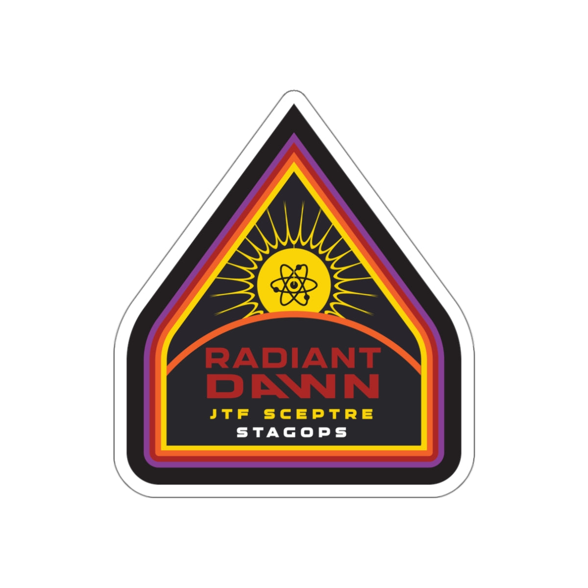 EXCLUSIVE RADIANT DAWN Die-Cut Sticker