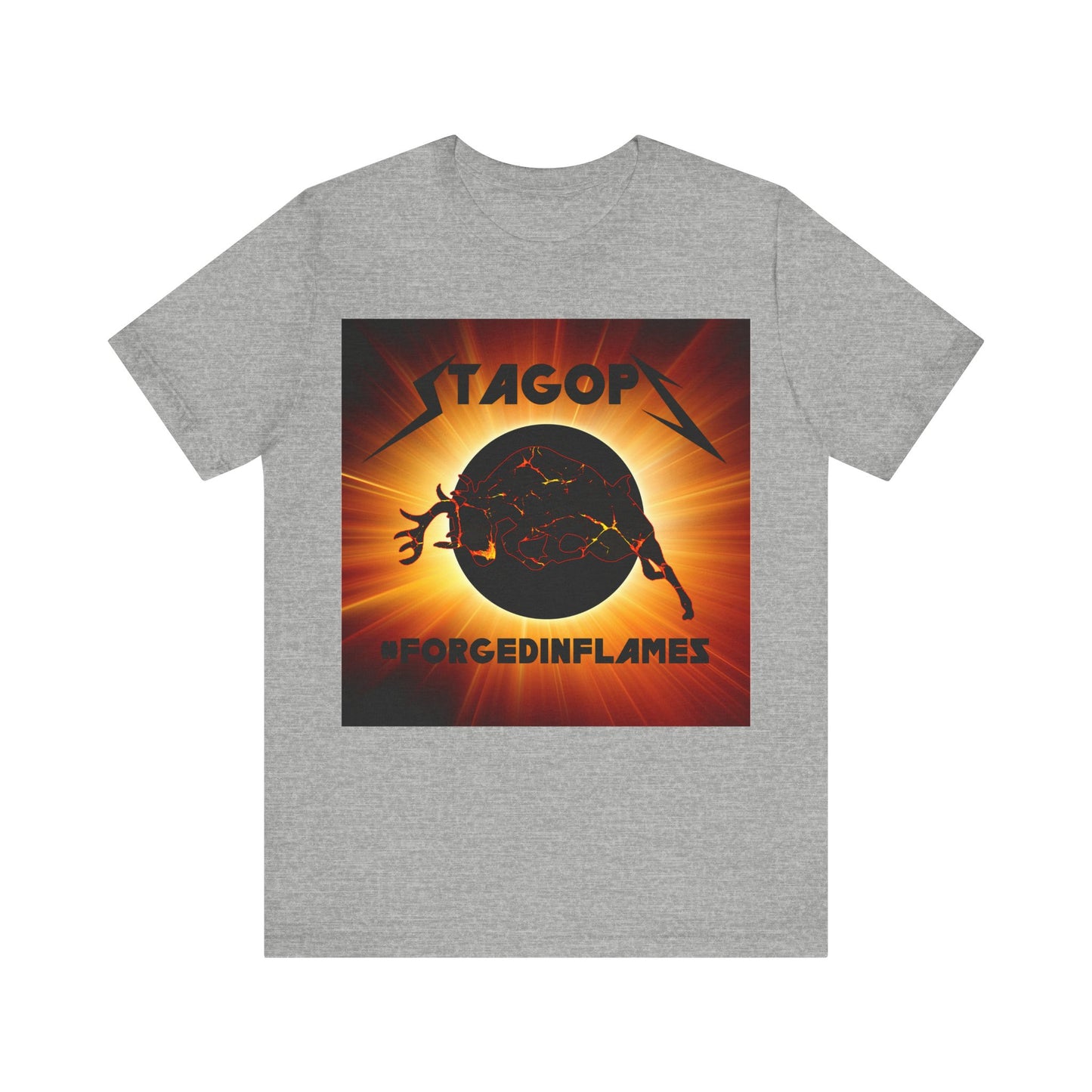 STAGOPS 2021 "Forged in Flames" double sided Tee