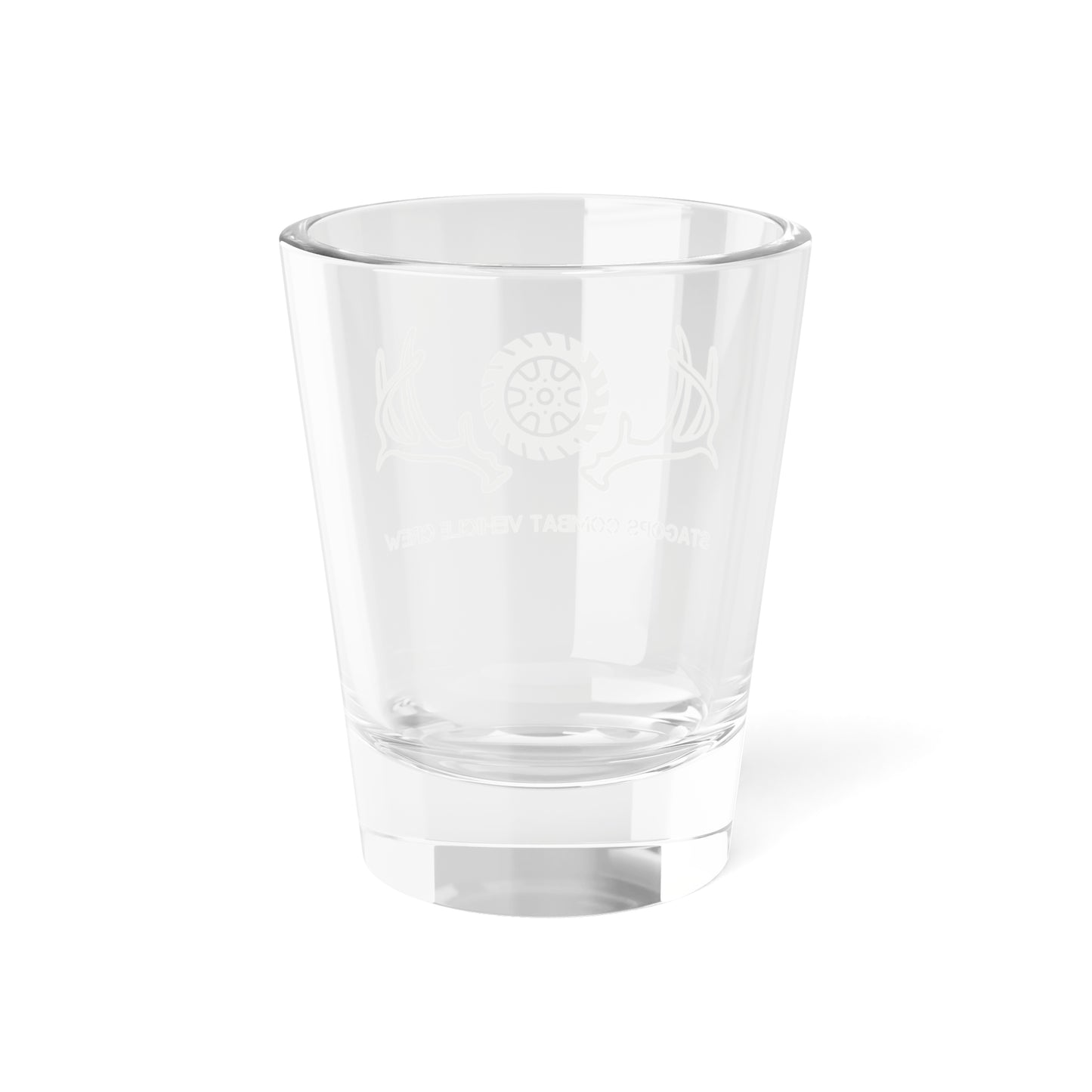 Combat Vehicle Crew Shot Glass, 1.5oz