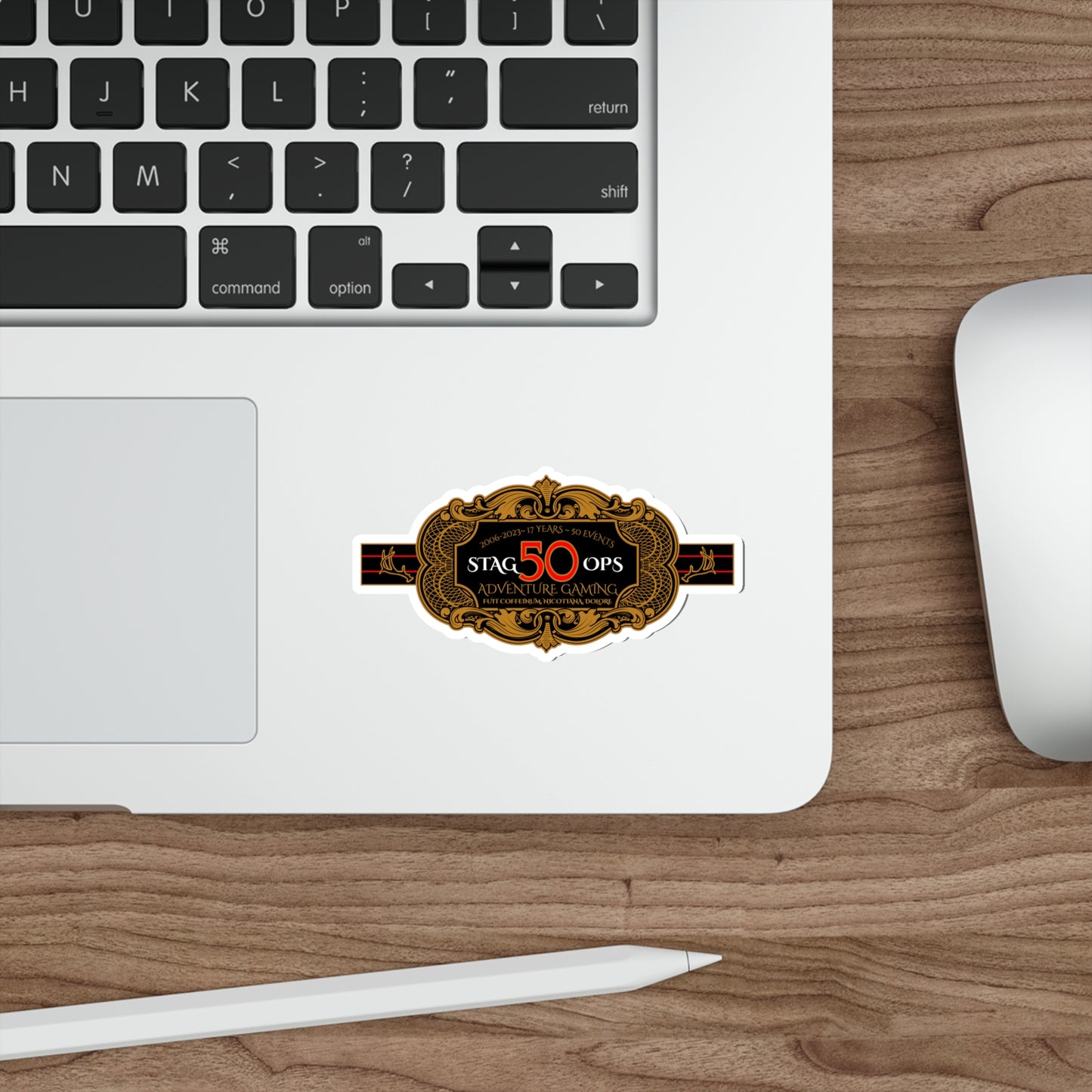 Vice collection- 50 event CIGAR BAND Die-Cut Sticker