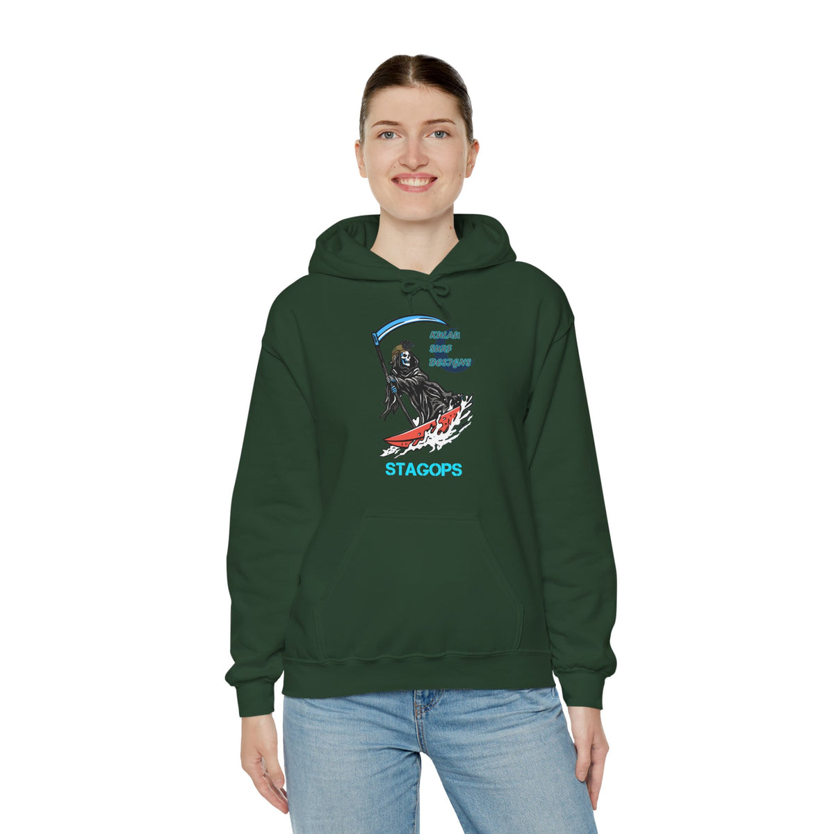 KULAU SURF RAIDERS HOODIE (double sided print) (EXCLUSIVE*)