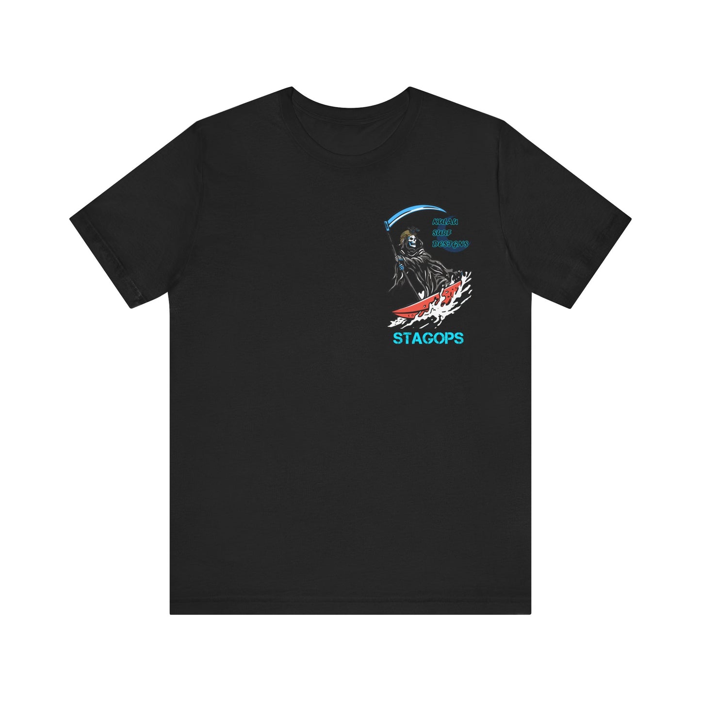 KULAU SURF DESIGNS double print (Front & Back) Tee EXCLUSIVE