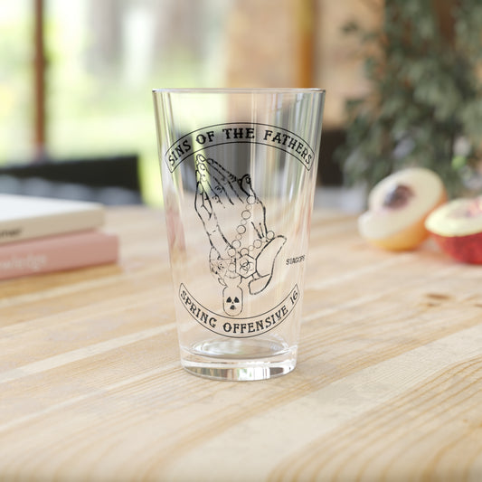 Spring Offensive 16 Pint Glass, 16oz