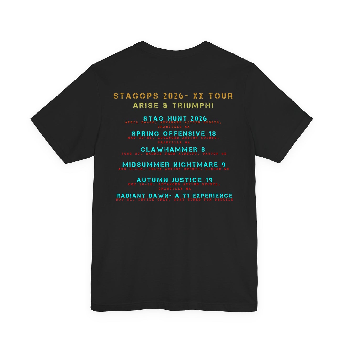 2026 XX Tour Tee (Double print)