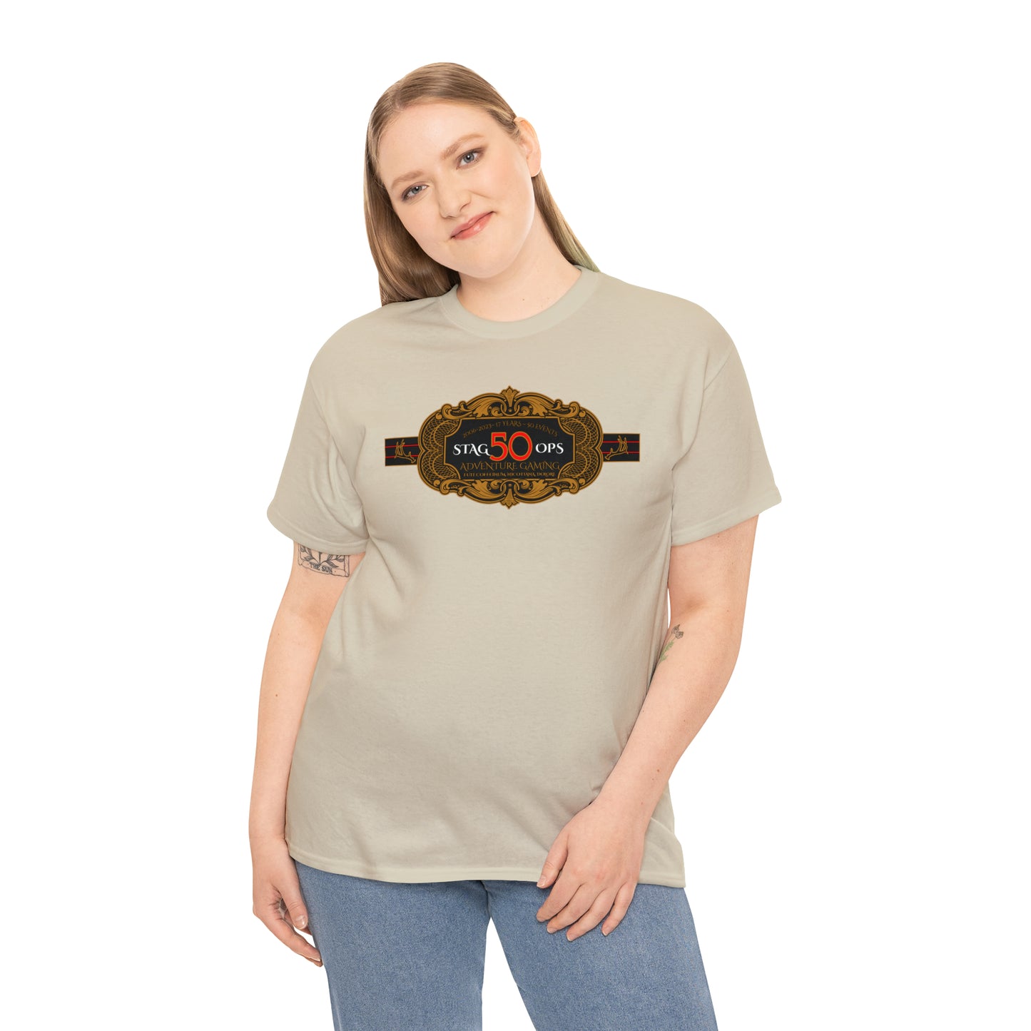 VICE collection- 2023, 50 Event "Cigar Band" Heavy Cotton Tee