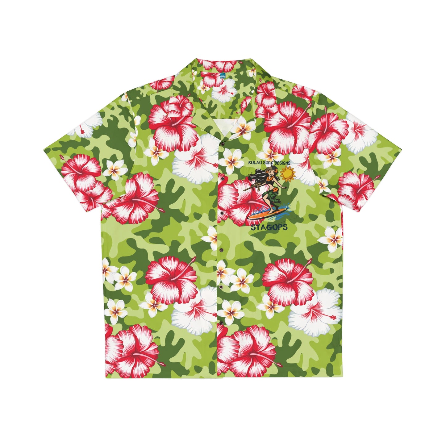 KULAU SURF DESIGNS TROPICAL shirt v2 EXCLUSIVE
