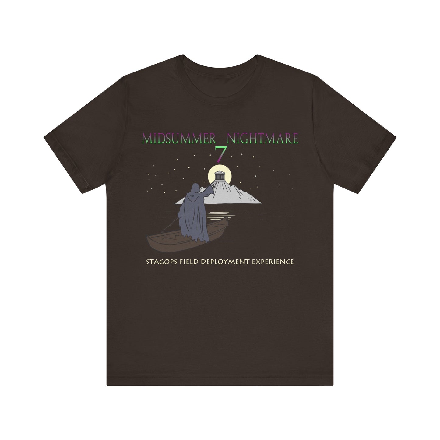 Midsummer Nightmare 7 tee (Aurora Gradient)