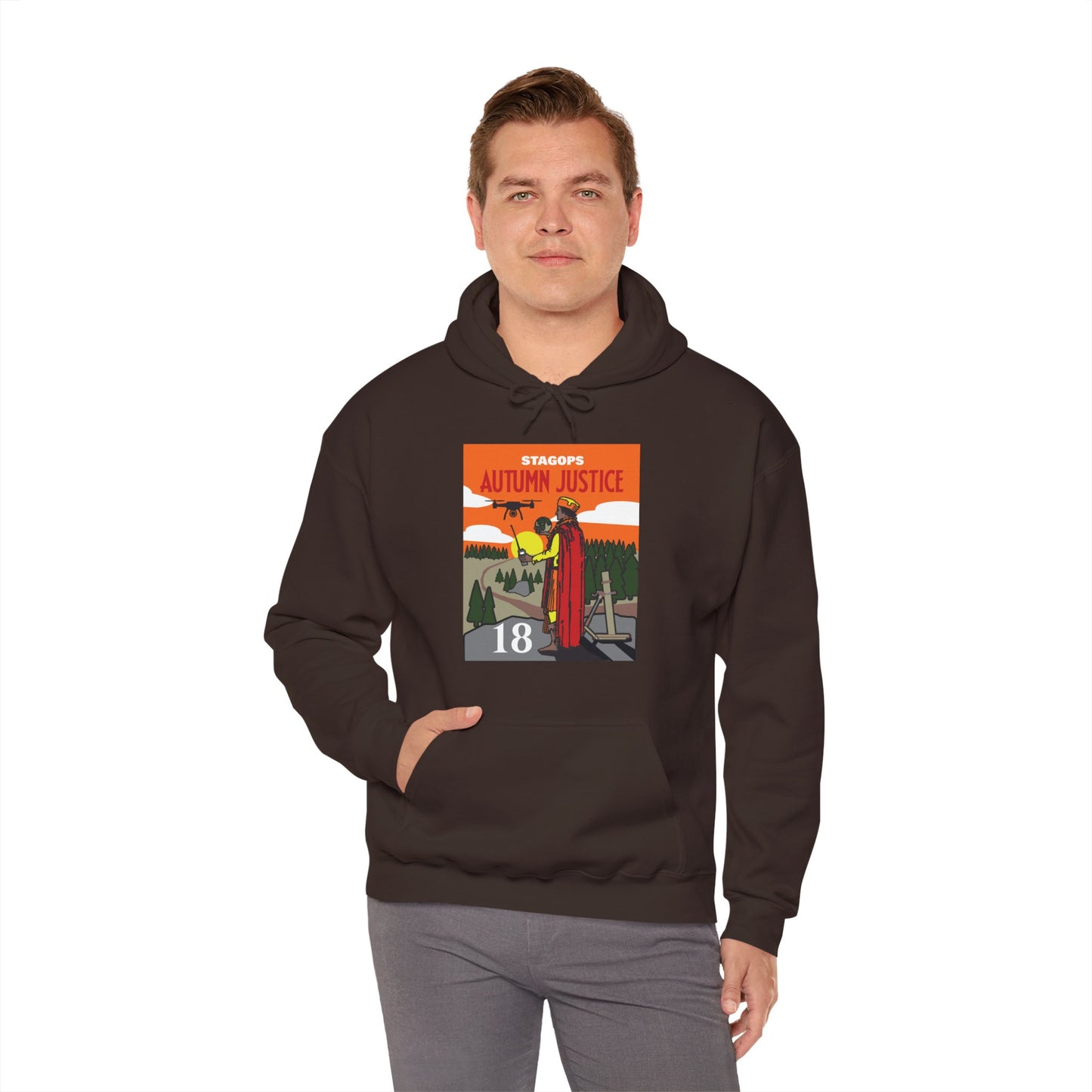 Autumn Justice 18 Hoodie