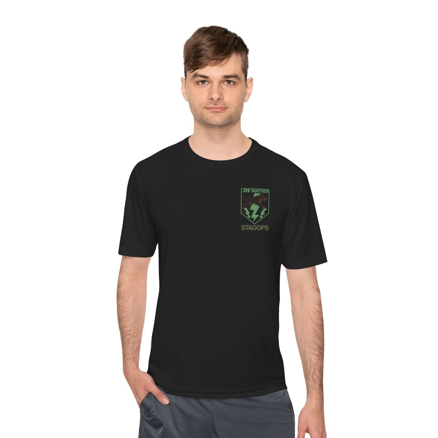 JTF PANTHER Moisture Wicking Tee (2 sided print)