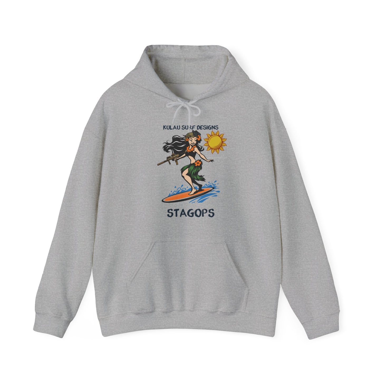 KULAU SURF RAIDERS HOODIE (double sided print) (EXCLUSIVE*)