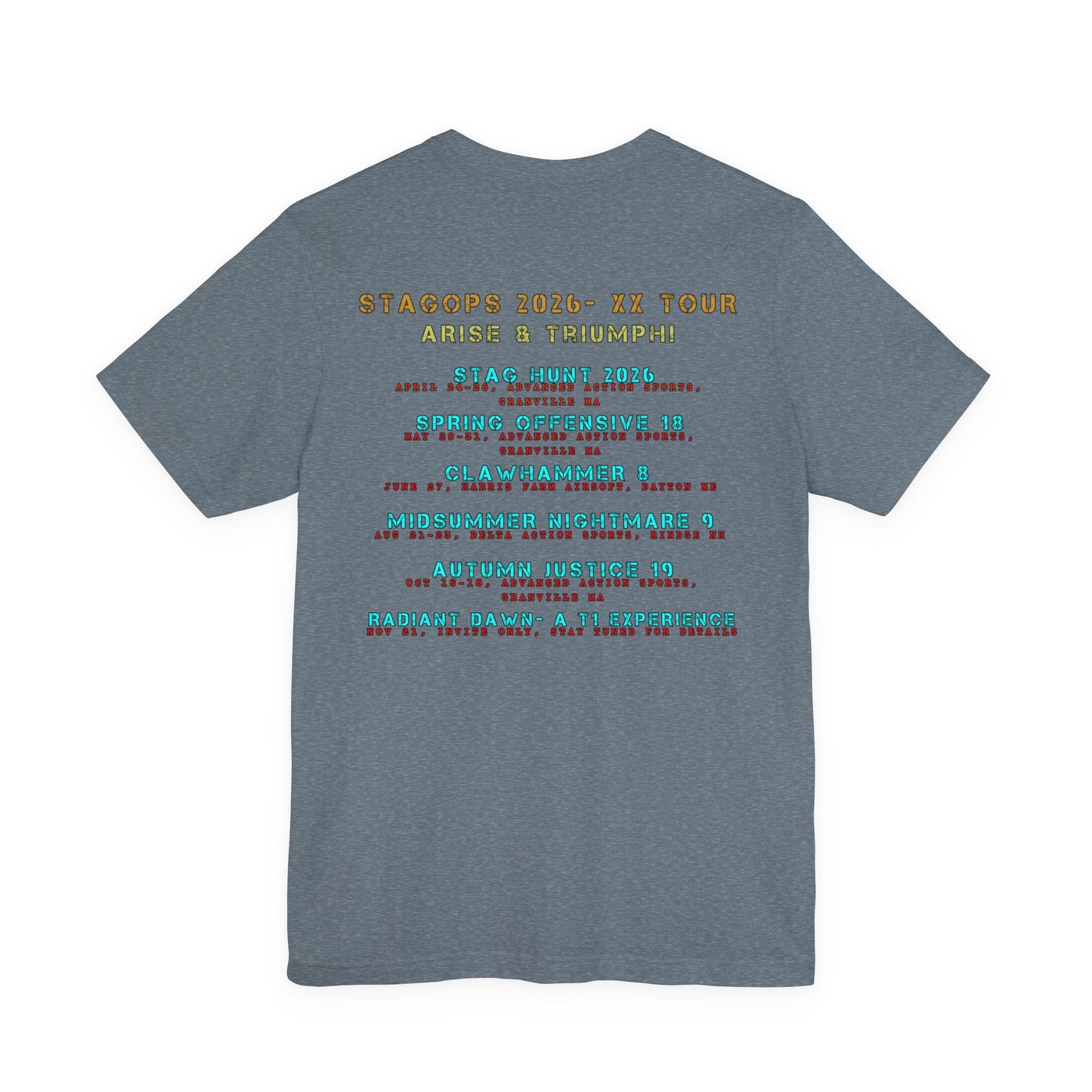 2026 XX Tour Tee (Double print)