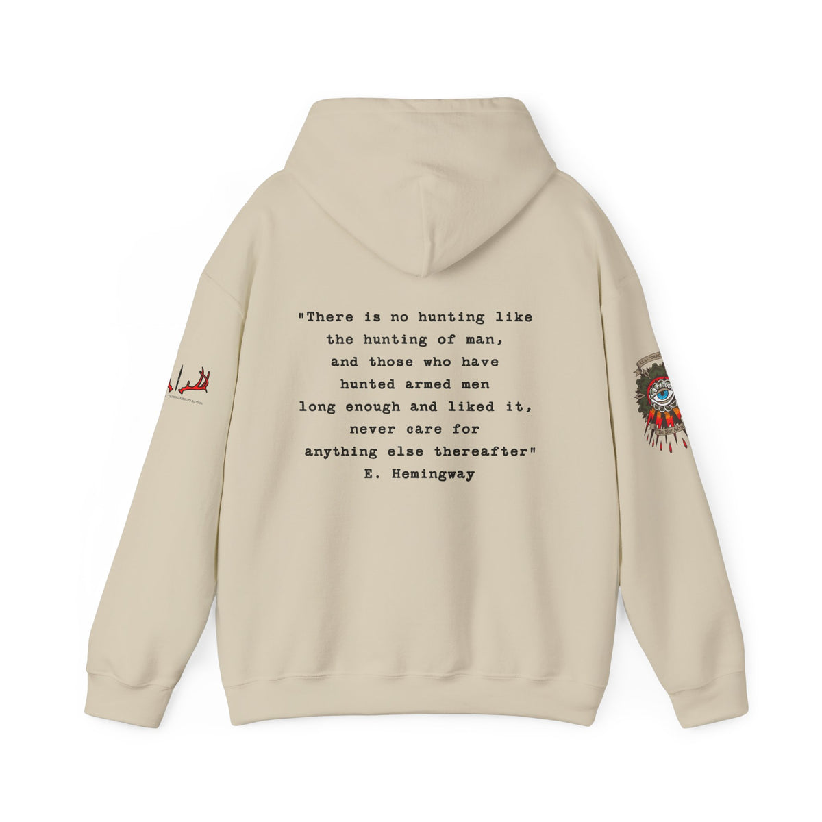 EXCLUSIVE TIER 1/RADIANT DAWN Hoodie- 4 sided deluxe multi-logo print