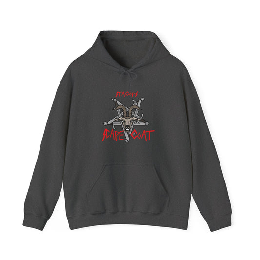 SCAPEGOAT Hoodie- single logo print (Exclusive)