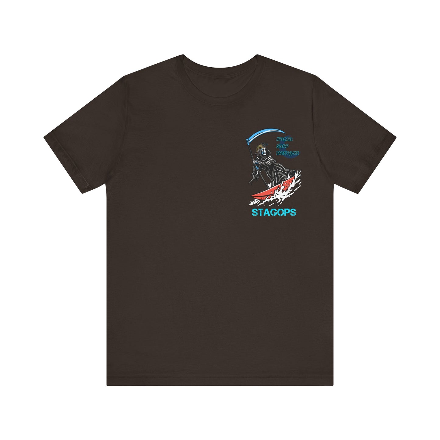 KULAU SURF DESIGNS double print (Front & Back) Tee EXCLUSIVE