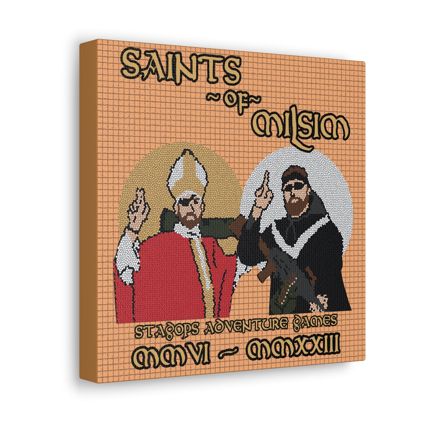 Saints of Milsim Canvas Gallery Wrap